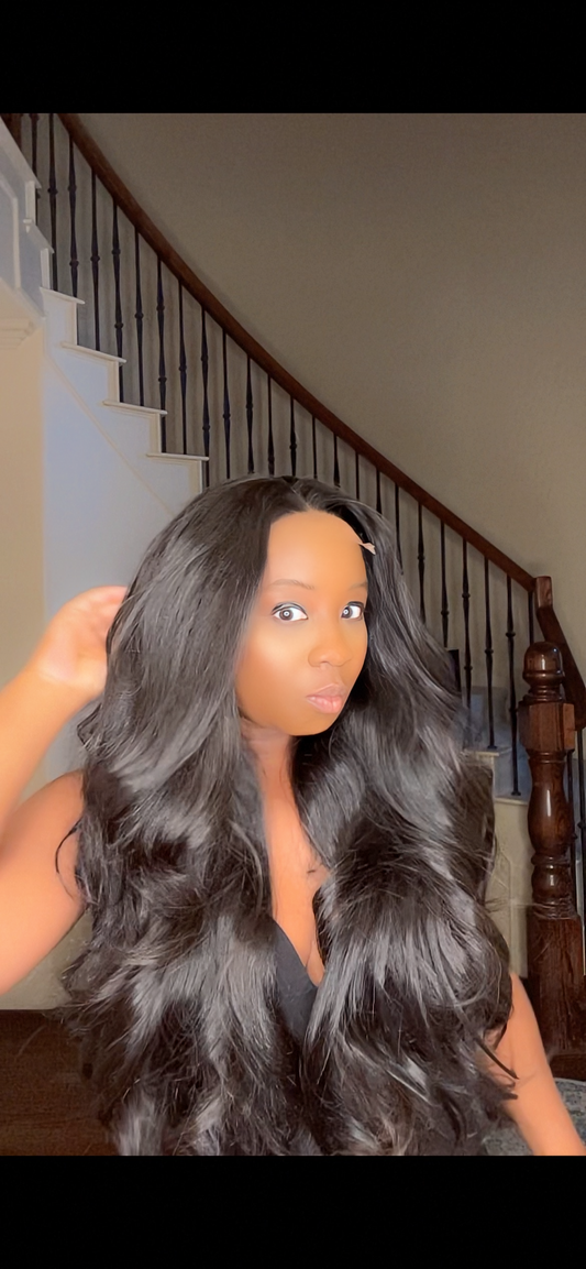 Luxe Raw Cambodian Wig - Natural Black